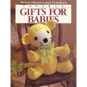 Lovable Gifts for Babies Vintage Hardcover Sewing, Crochet and Cross Stitch Book
